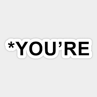 You're Sticker